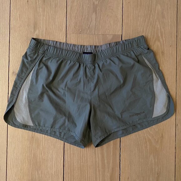 Patagonia Grey Running Shorts, Size Small - Picture 1 of 4